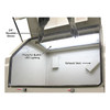 Atlas Equipment PSBC990  Extra Large Pressurized Sandblast Cabinet with Vacuum