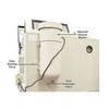 Atlas Equipment PSBC990  Extra Large Pressurized Sandblast Cabinet with Vacuum