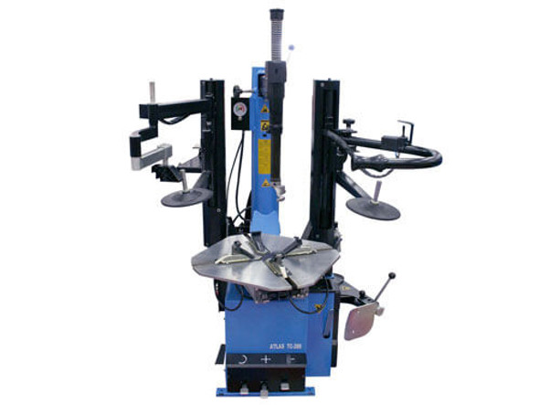 Atlas® TC289DAA Dual Assist Arm Wheel Clamp Tire Changer w/Bead Blaster
