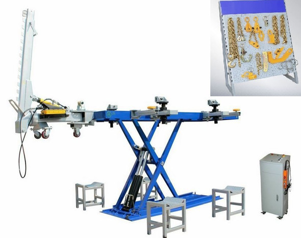 iDEAL Package FR-55  Scissor Frame Straightener- 20-Pc Tool Board included.