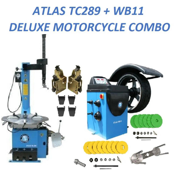 Atlas Equipment TC289 + WB11 Deluxe Motorcycle Combo