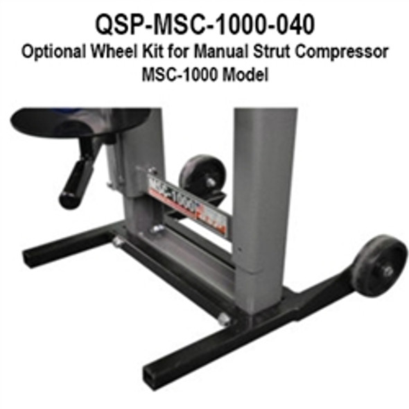 QSP MSC-1000-040 WHEEL KIT FOR MANUAL STRUT COMPRESSOR 