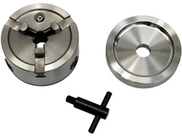 Quick Chuck 70040  Brake Lathe Quick Chuck Adapter / Backing Plate / Key fits Ammco Etc.