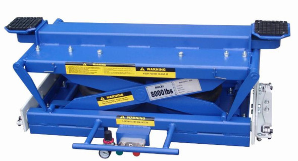 Tuxedo RAJ-8K  8,000 lbs. Rolling Air Jack (Low Mount or High Mount)