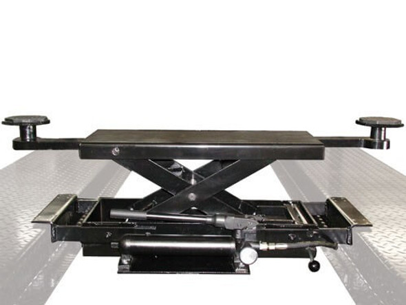 Atlas® SJ-35 Sliding Hydraulic Center Jack 3500 Lbs. Capacity and Truck Adapters