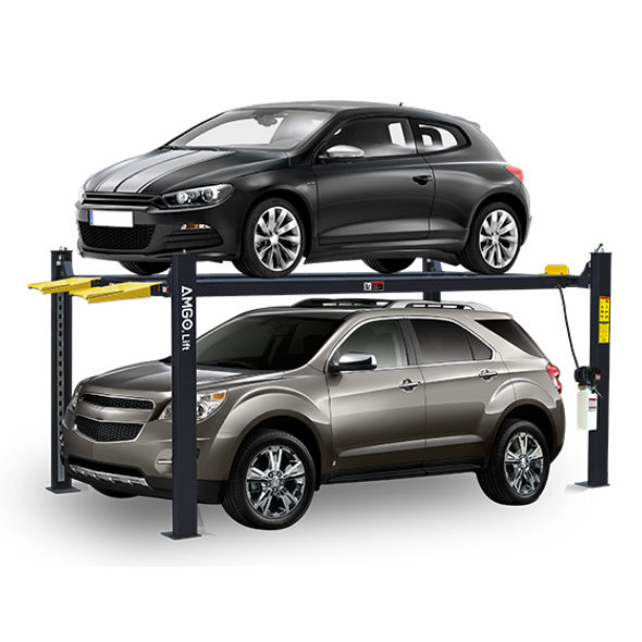  AMGO  408-HP 8,000 lbs. Capacity 4-Post Parking Auto Lift 