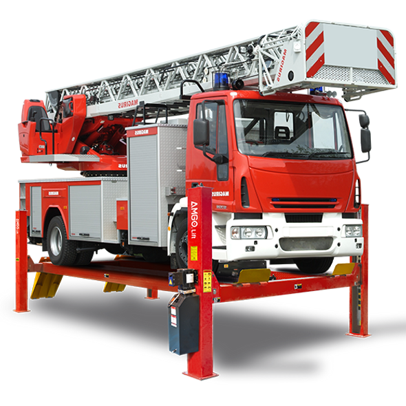 AMGO PRO-40  Weight 40,000 lbs. Cap 4 Post Truck Lift 