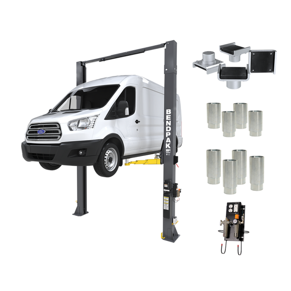 BendPak 10APX-181 PRO Two Post Lift 10,000 lbs. Capacity