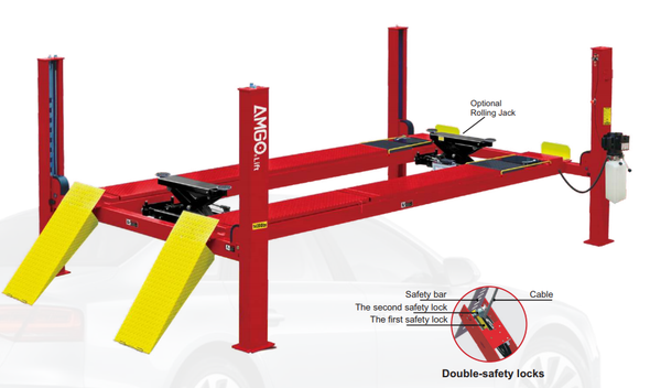 Amgo  Combo PRO-14A 14,000 lbs.  Alignment  Lift - Jacks Included