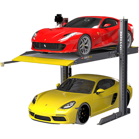 BendPak PL-6000DC Two-Post Parking Lift 6,000 Lb. Capacity / Two-Post Parking Lift / Shared Columns / SPECIAL ORDER