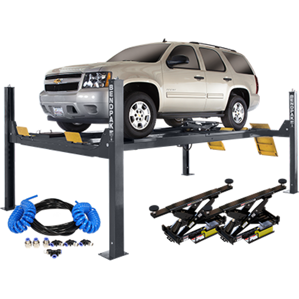  BendPak Alignment Combo HDS14LSXE+ 2 x RJ7W + Airline Kit 