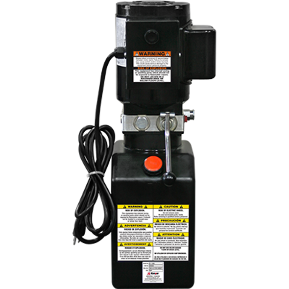 BendPak Lift Power Unit / E1.2B3F1 1.6 Gal Reservoir, 2500 PRV, 1.5 HP Motor, 220V-50/60-1PH / CE Approved