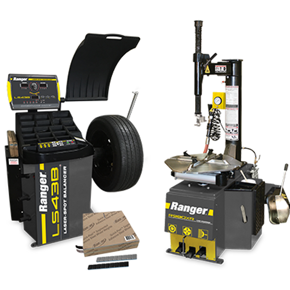 Ranger Combo R980XR + LS43B + Weights (5140128)  Tape Weight Rolls 