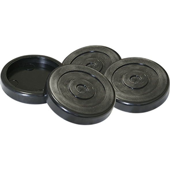 BendPak  POLYURETHANE TUF-PAD / SLIP-OVER / ROUND / Two-Post LIfts . (Set of 4)