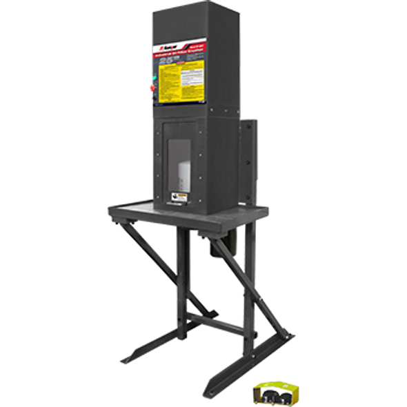 Ranger RP-50FC Industrial 25‐Ton Capacity High‐Speed Oil Filter Crusher (1-Ph 220V) complete with Stand