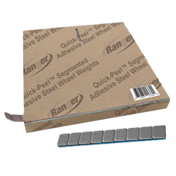Ranger Silver .25 OZ Steel Wheel Weights – SILVER